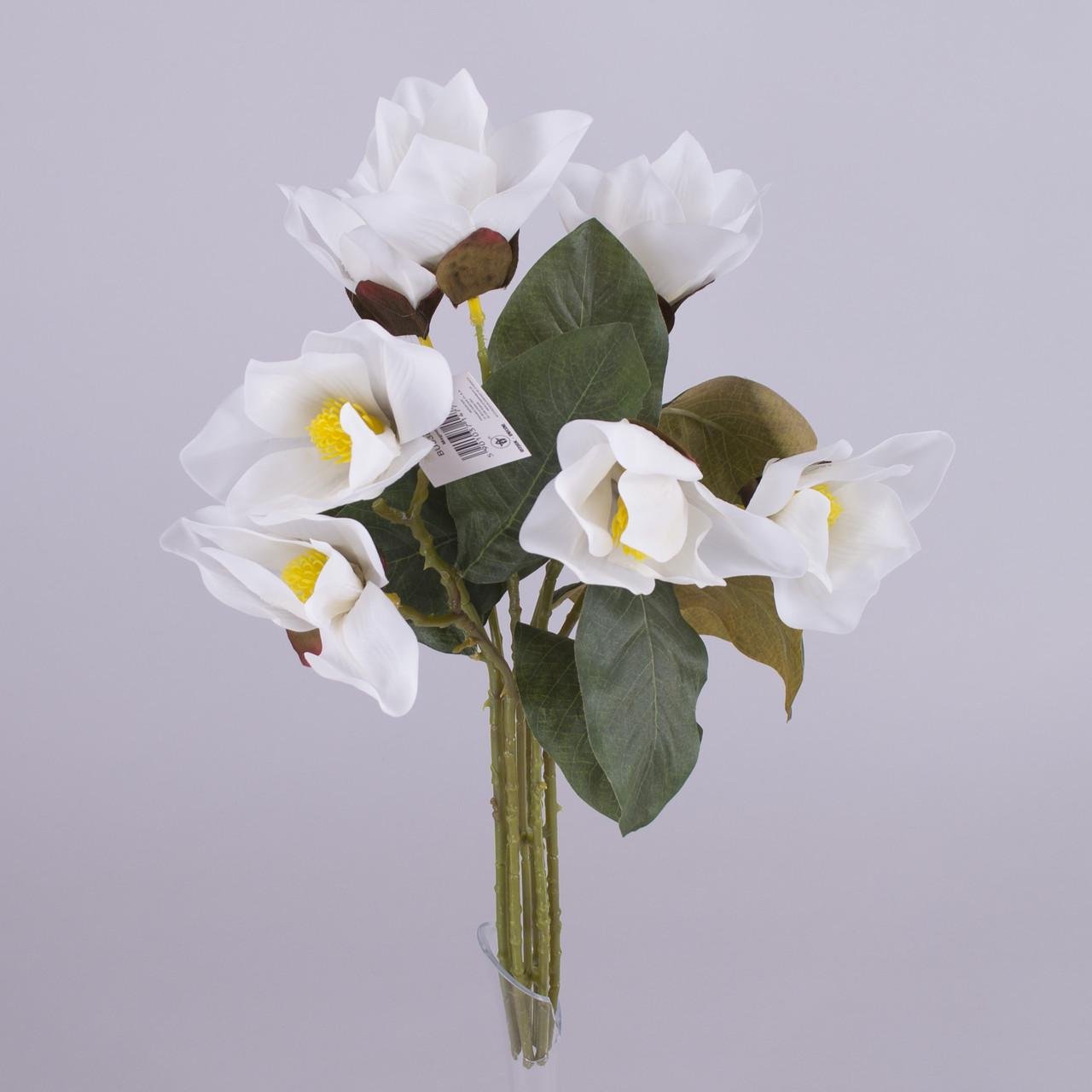 Букет Магнолии из латекса Белый (5121)