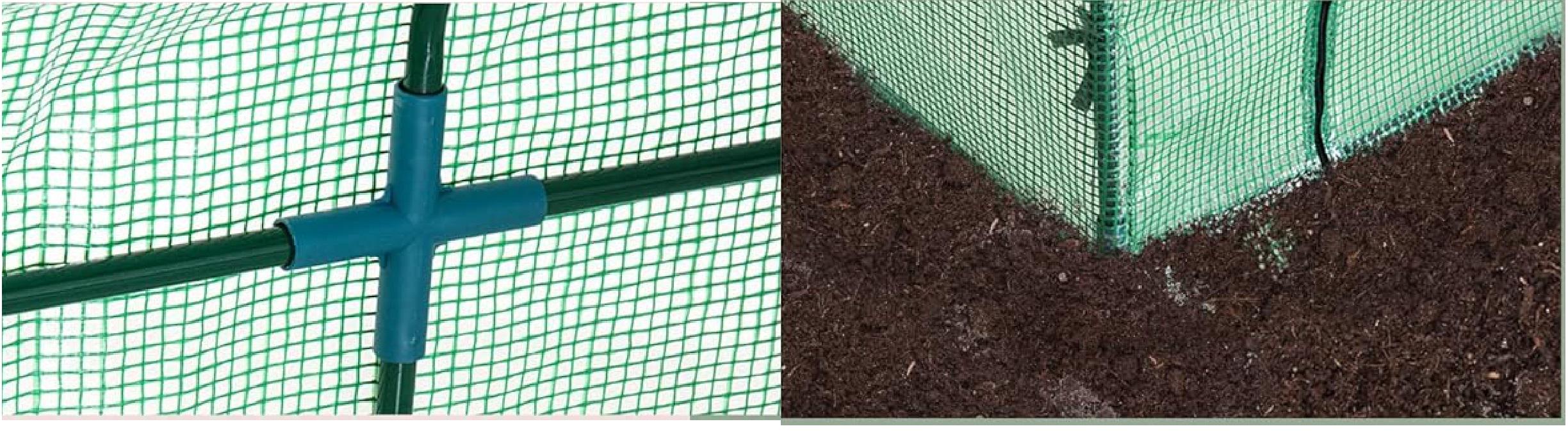 Теплица туннельная GreenHouse 2,43 м2 270х90х90 см - фото 4 Теплица туннельная GreenHouse 2,43 м2 270х90х90 см - фото 4