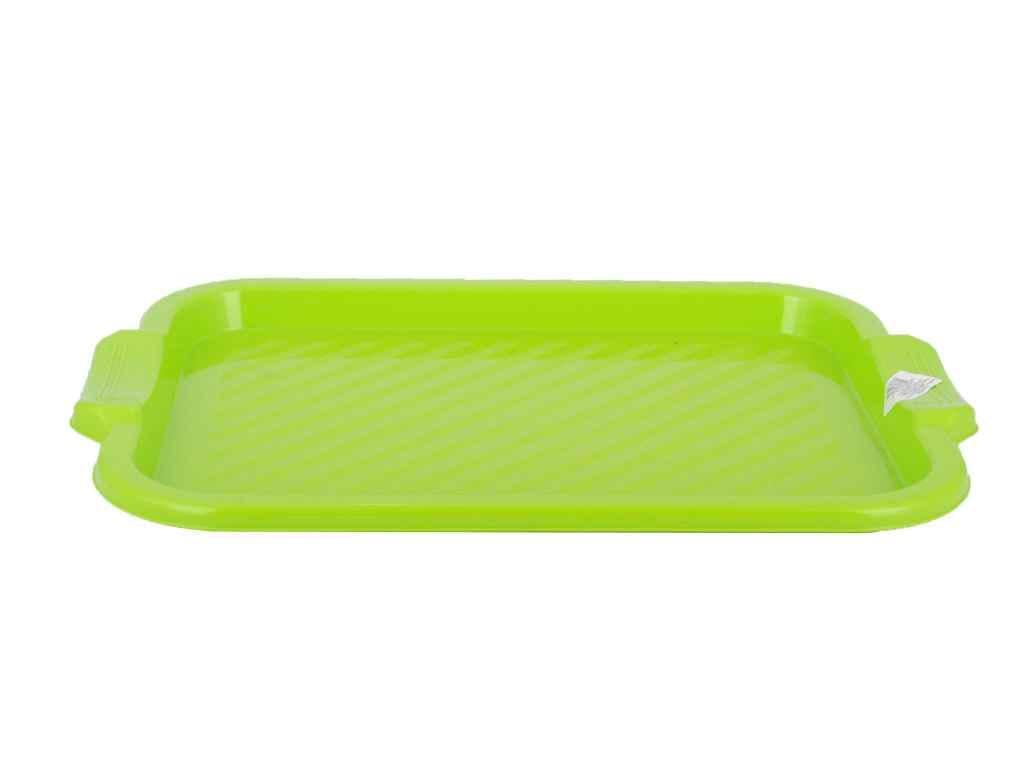 Поднос Консенсус прямоугольный 450х320х32 мм Салатовый (21659368)