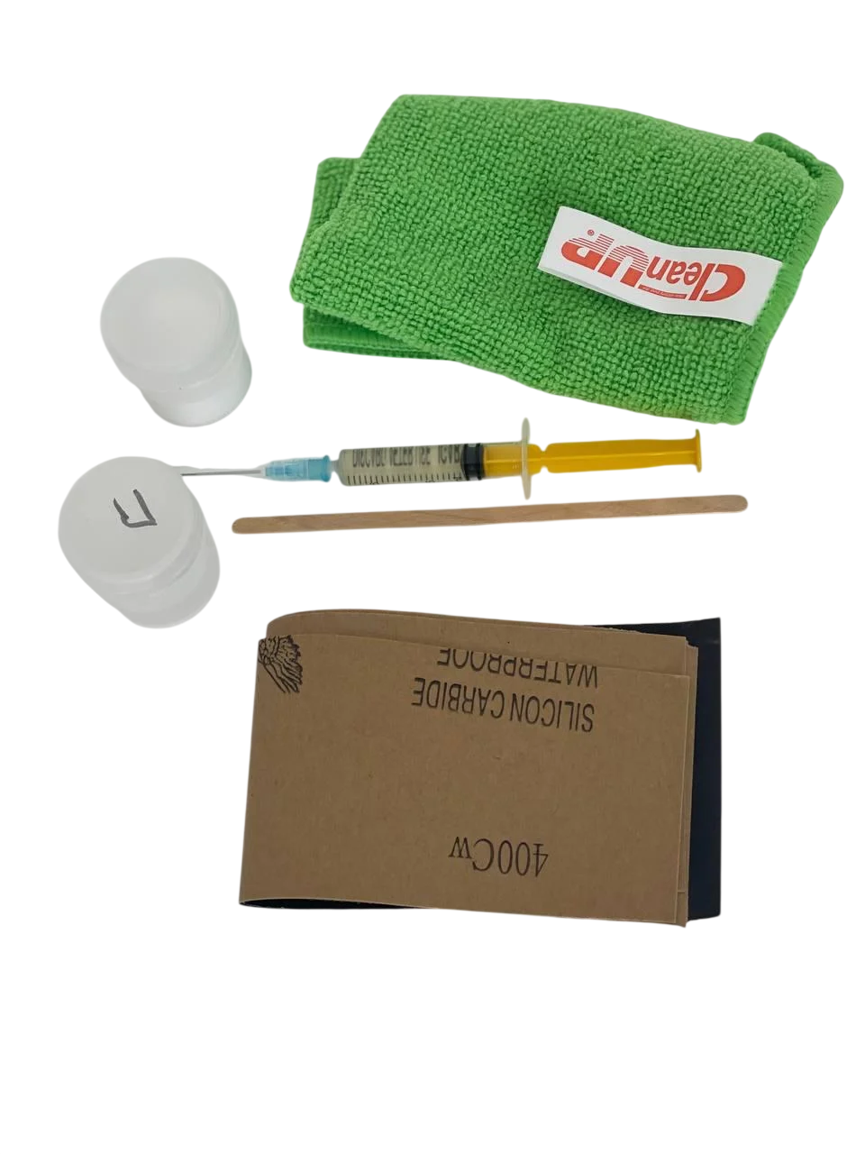 Ремкомплект для акрилових ванн PRO поліроль/мікрофібра/наждак (22791429)