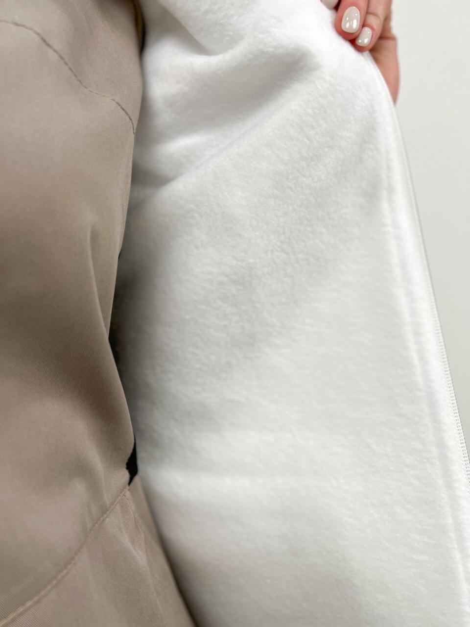 Жилет медичний жіночий теплий TopLine Аляска 2 р. 62 Білий (31501-(62)стойка) - фото 4 Жилет медичний жіночий теплий TopLine Аляска 2 р. 62 Білий (31501-(62)стойка) - фото 4