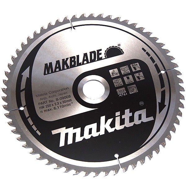 Диск пиляльний по дереву Makita Makblade 250х30 мм 60T