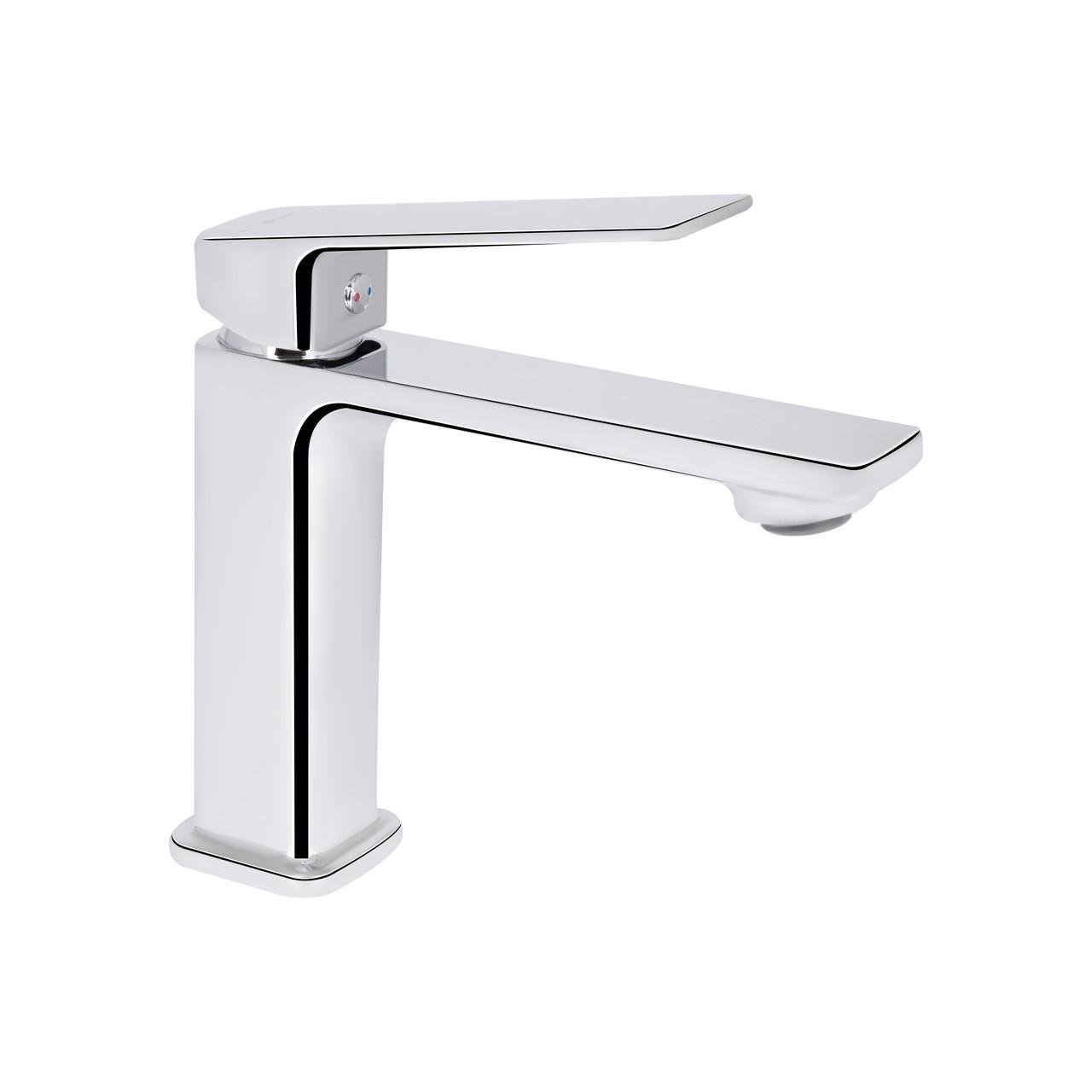 Змішувач для раковини низький Qtap Capricorn k26 Chrome (QTCAP1060102C48219)