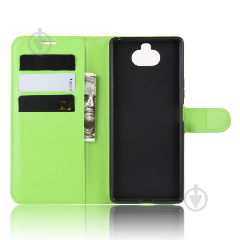 Чехол-книжка Litchie Wallet для Sony Xperia 8 / Xperia 20 Green (hub_OZZp00542) - фото 6