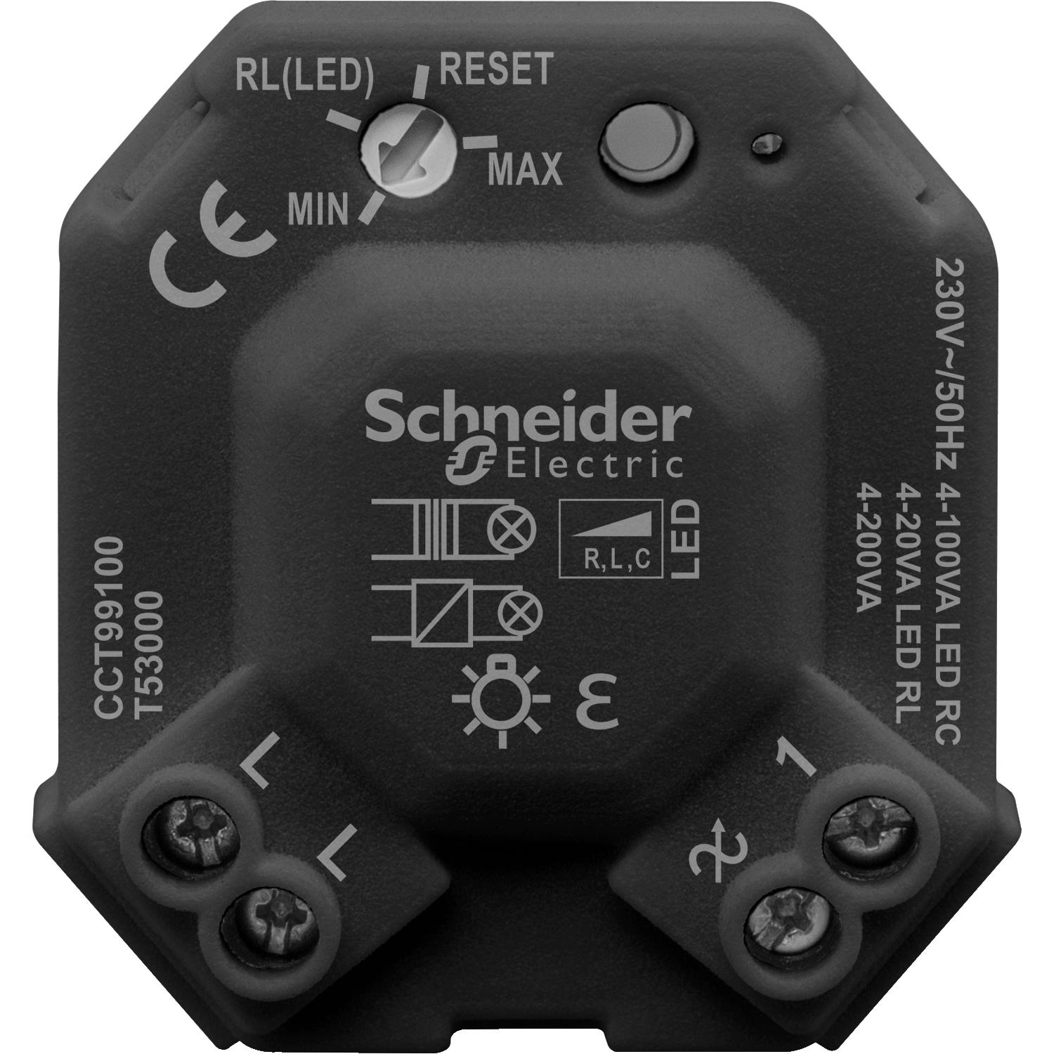 Модуль универсальный Schneider Electric Merten LED димер 230 В 40x45x20 мм IP20 (CCT9100) Модуль универсальный Schneider Electric Merten LED димер 230 В 40x45x20 мм IP20 (CCT9100)