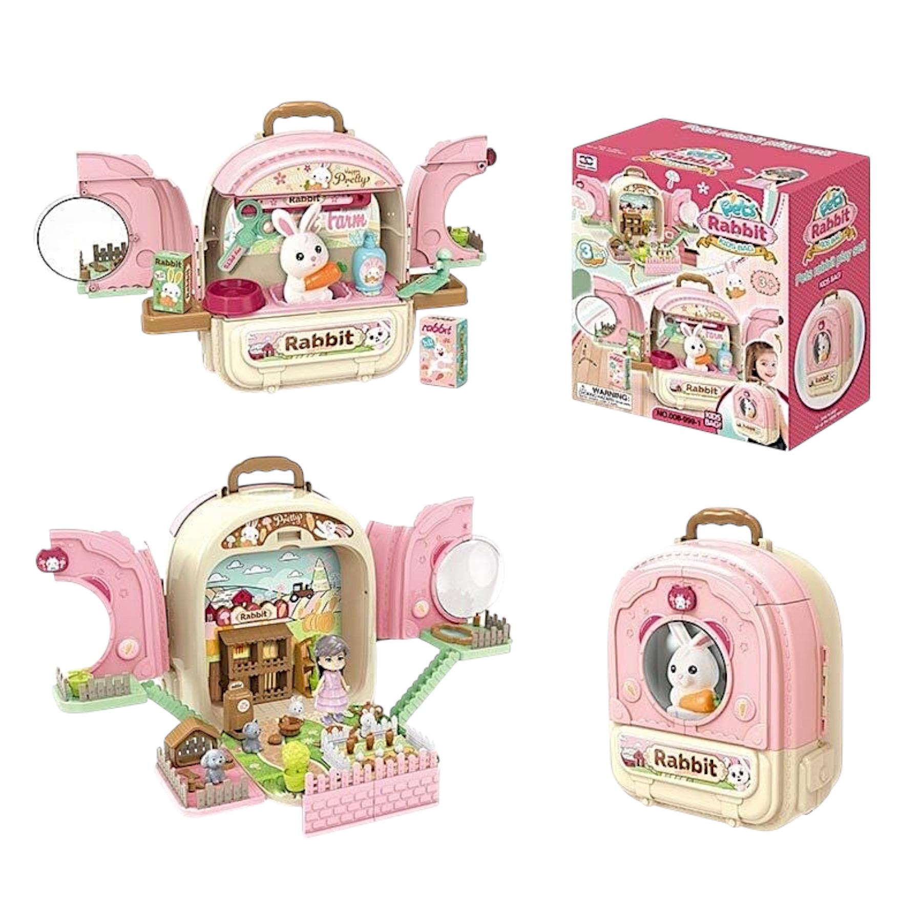 Рюкзак з улюбленцем К008-999-1 Кролик (113394) - фото 5 Рюкзак з улюбленцем К008-999-1 Кролик (113394) - фото 5