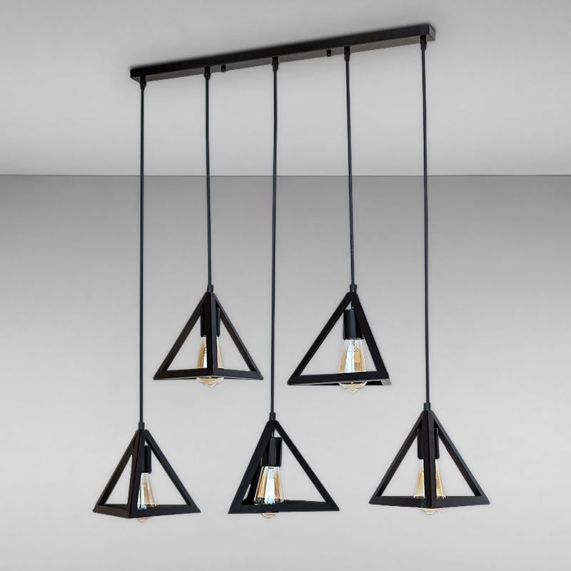 Люстра подвесная Light House LS-17204F-5 700 Черный