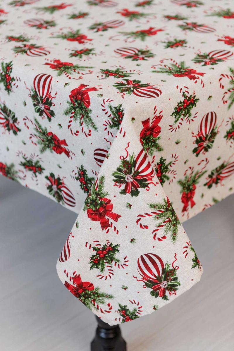 Скатерть STRIPE BALLS 180х136 см (042164)