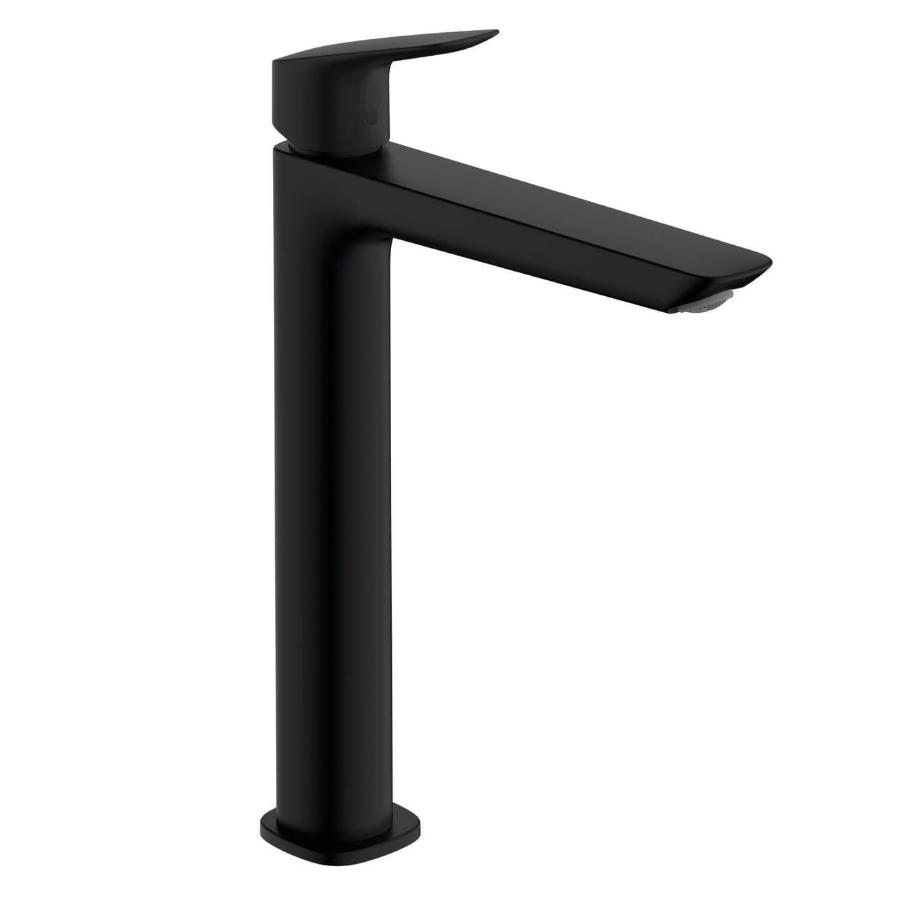 Смеситель для умывальника Hansgrohe Logis однорычажный Черный матовый (37463047)