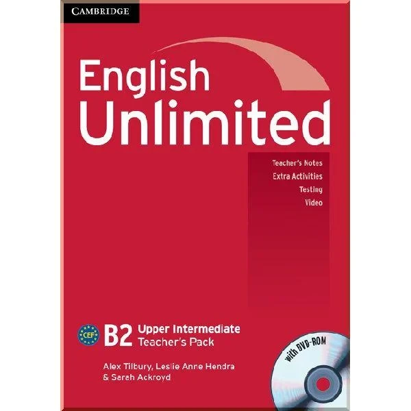 Книга для учителя English Unlimited Upper-Intermediate Teacher's Pack with DVD-ROM