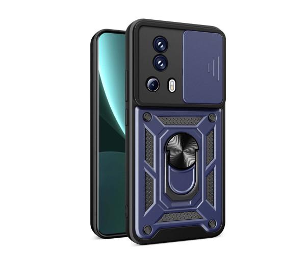 Чехол накладка Ricco Camera Sliding для Xiaomi 13 Lite Синий