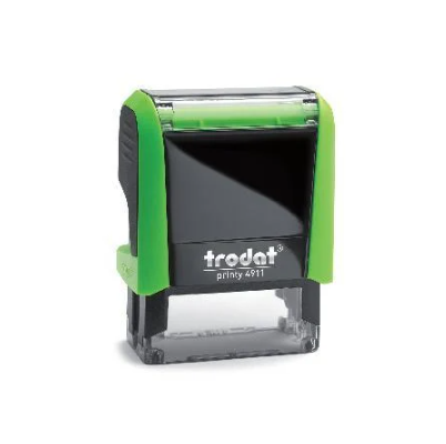 Оснащение к штампу пластиковая Trodat 4911 38х14 мм Зеленый (2701972192)