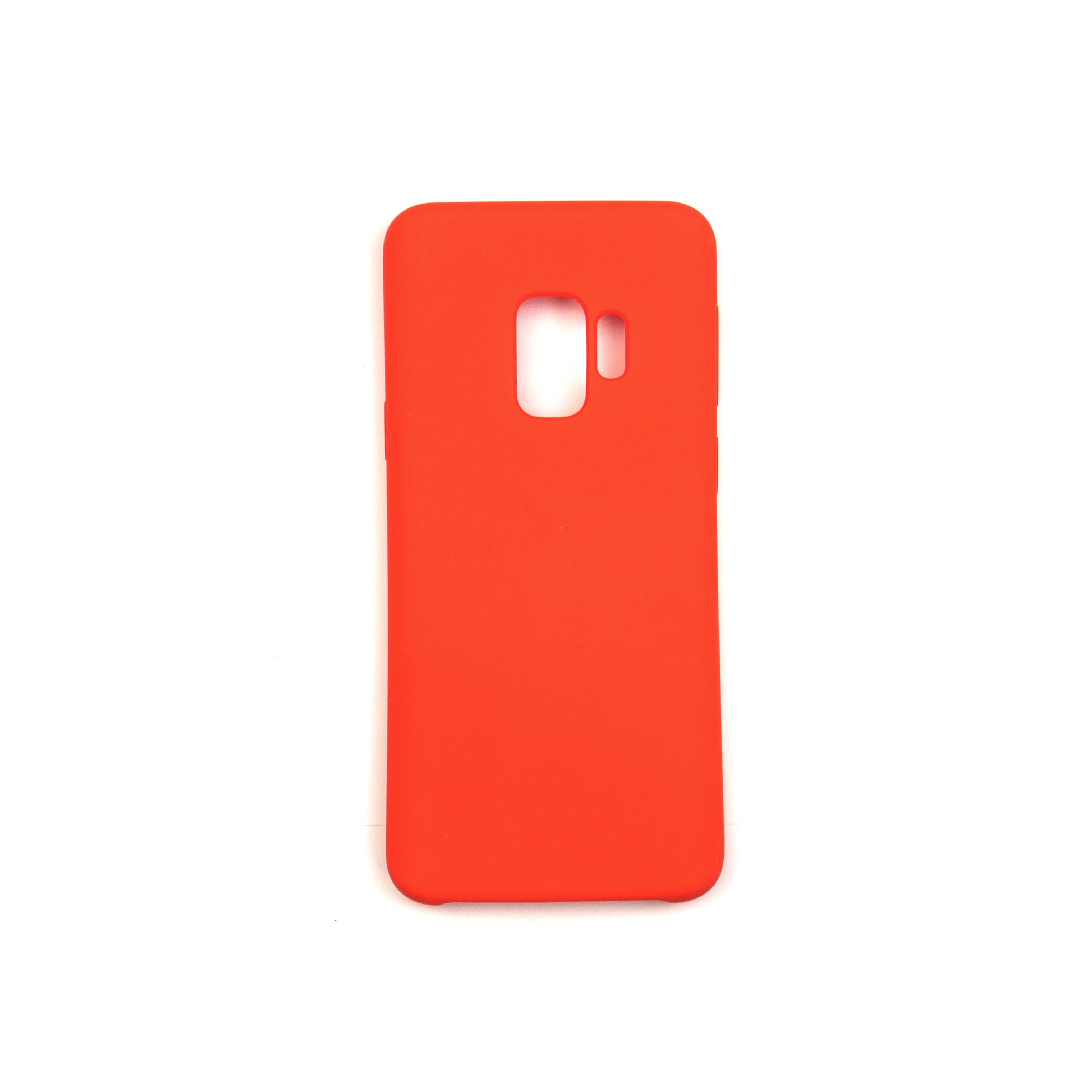 Чехол Jelly Silicone Case (No logo) Samsung S9 Orange