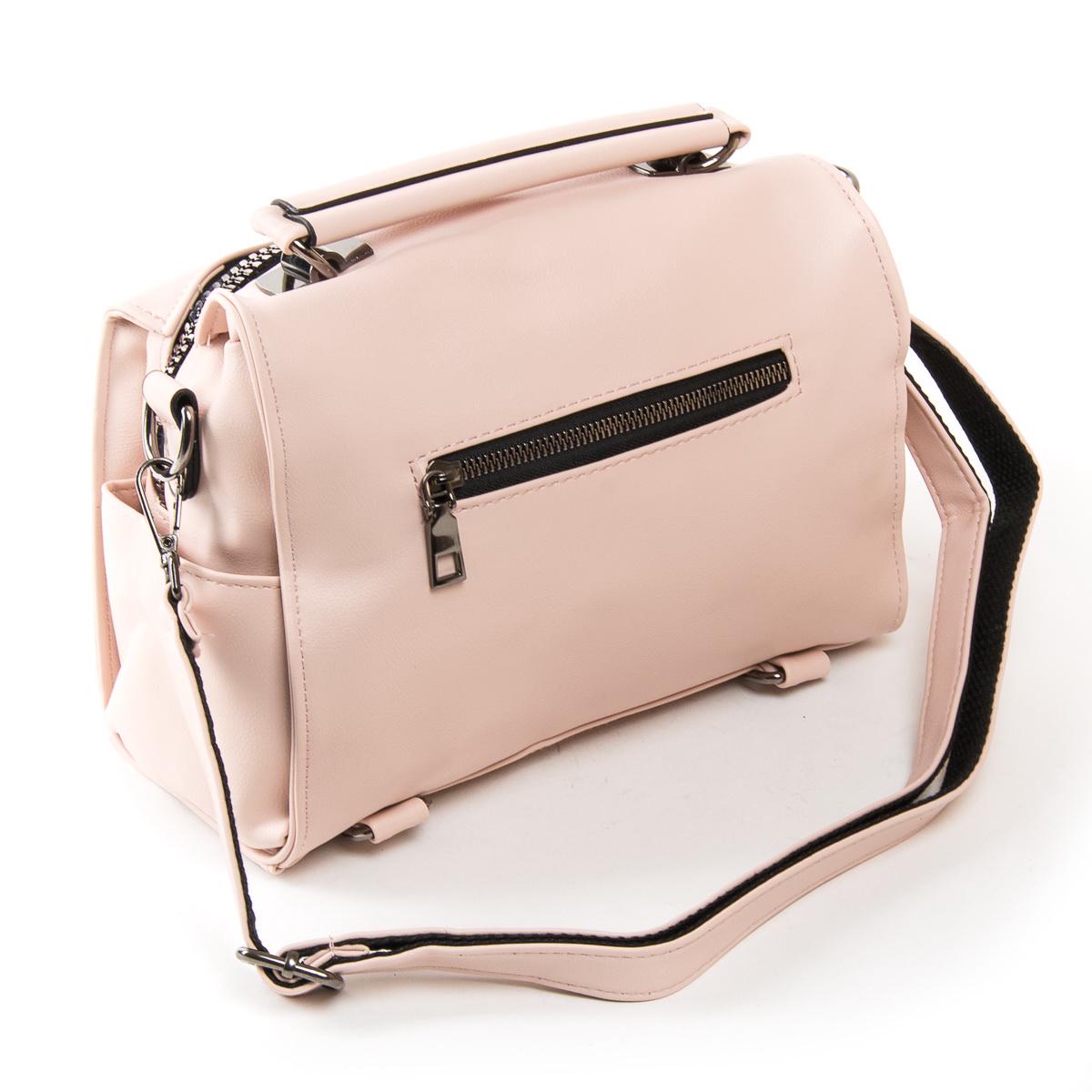 Женская модельная сумочка Fashion 2110 Пудровый - фото 2