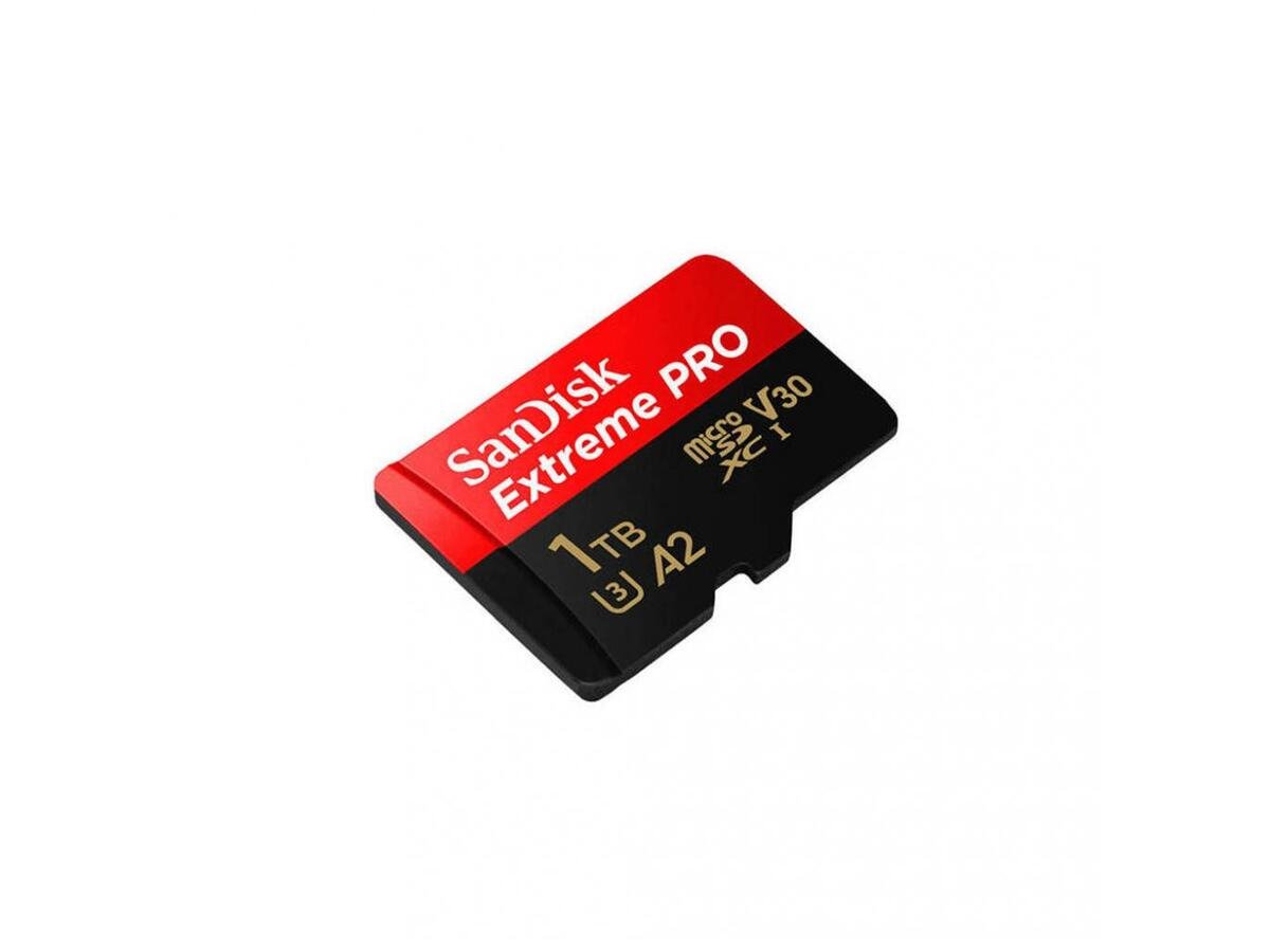 Карта памяти SanDisk microSDXC UHS-I U3 Extreme Pro/SD SDSQXCD-1T00-GN6MA 1 Tb - фото 3