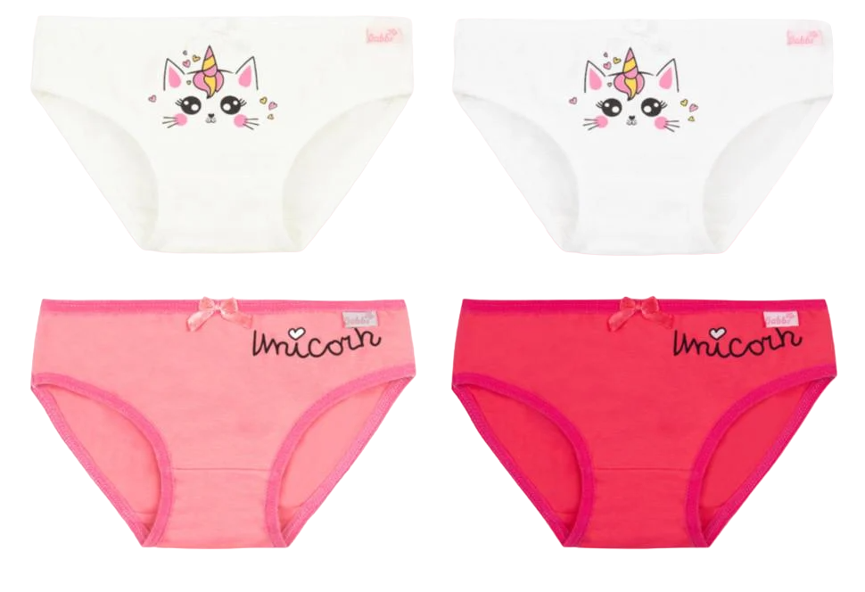 Трусы детские хлопковые для девочки Gabbi ТRD-21-8 4 шт. Лесси 92-98 см (12781)