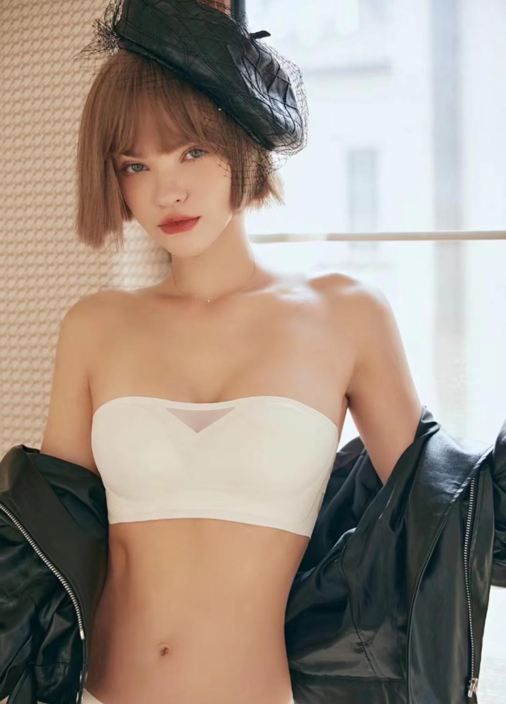 Бюстгальтер женский топ Wonderful Choice 85B Айвори (1483-85-02)