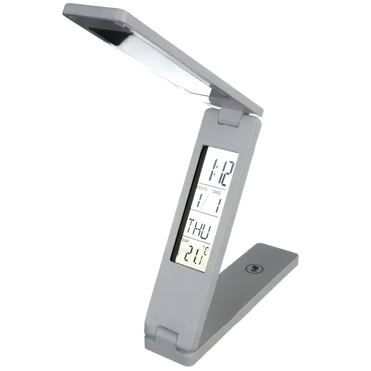 ᐉ Настольная лампа-часы A-PLUS аккумуляторная с термометром (FX010B)