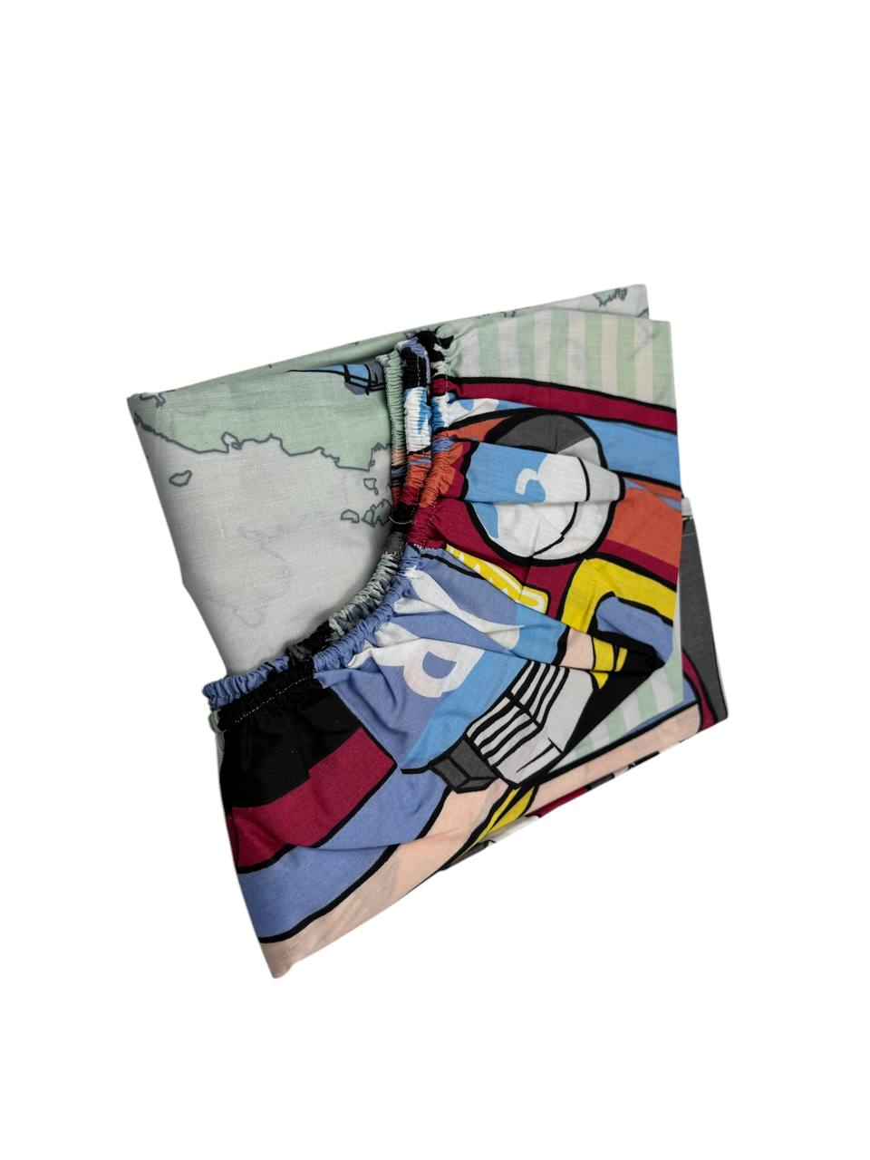 Простынь на резинке Машинка бязь 90х200 см (G-4314/WP/x90) Простынь на резинке Машинка бязь 90х200 см (G-4314/WP/x90)