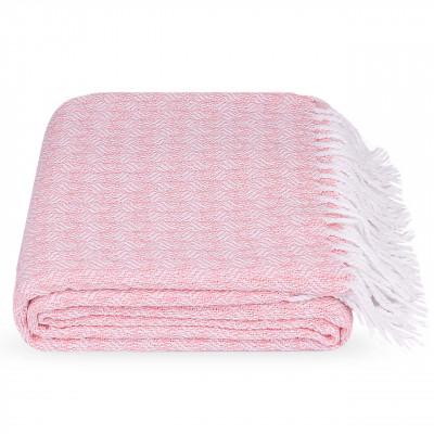 Плед Азалия 140х200 см Розовый - фото 1 Плед Азалия 140х200 см Розовый - фото 1