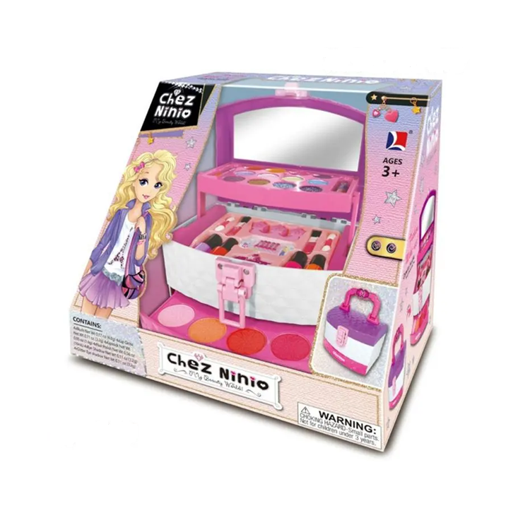 Набір косметики дитячий Chez Ninio Kids 21002 помада/тіні/лаки в скриньці (26496820)