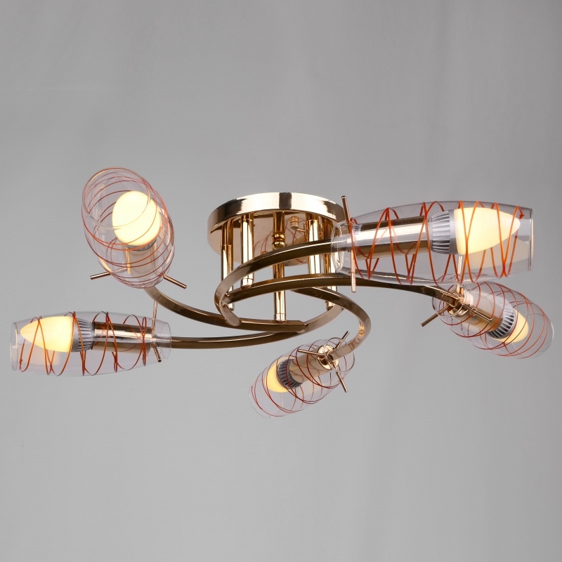 Люстра Brille LK-500S/5 E14 G (L67-265)