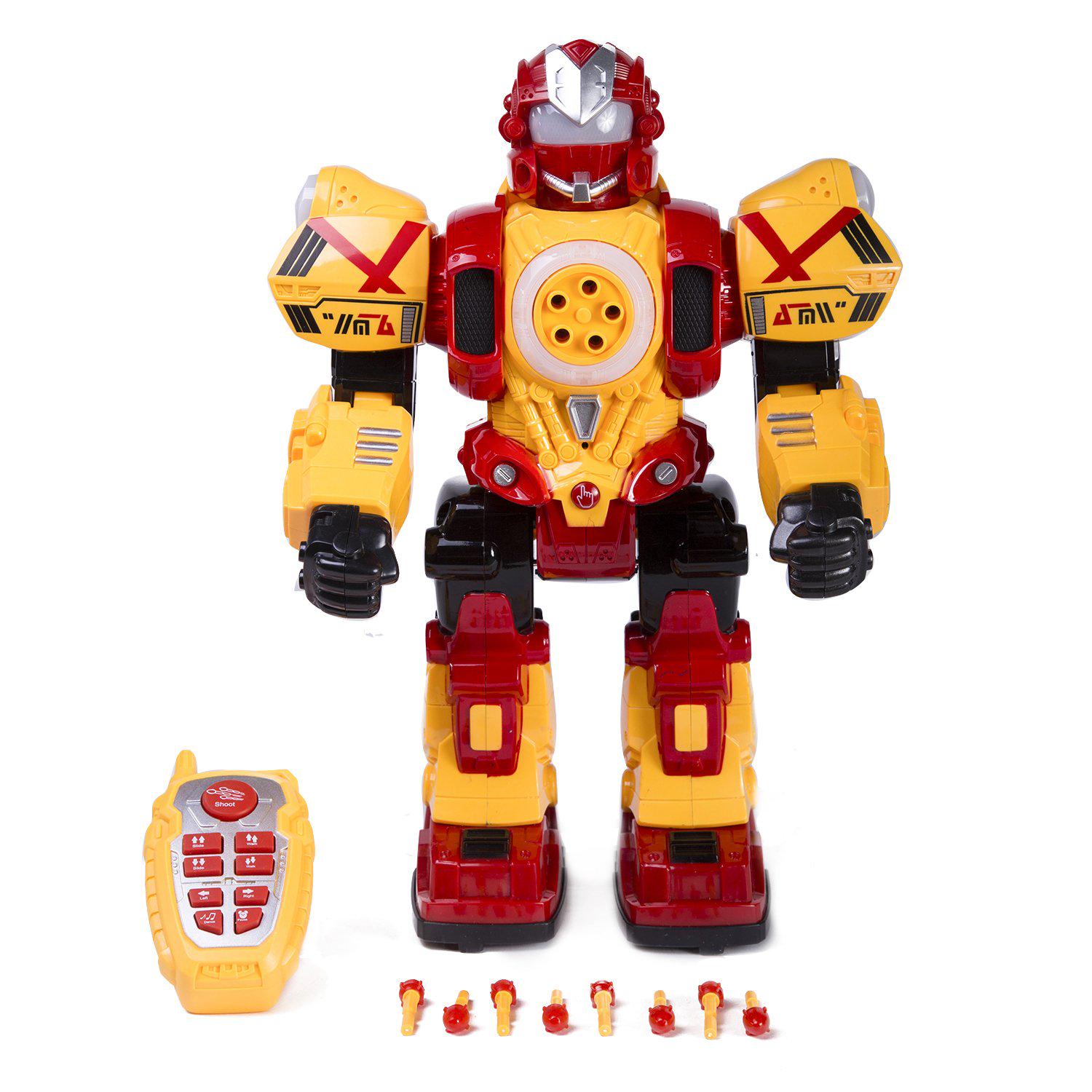 Робот на радиоуправлении Jia Yu Toy со звуком Оранжевый (58157) - фото 3 Робот на радиоуправлении Jia Yu Toy со звуком Оранжевый (58157) - фото 3