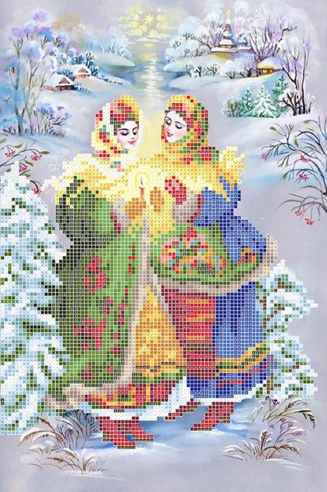 Вышивка бисером Вечерницы ПНМ-014 20х30 см Вышивка бисером Вечерницы ПНМ-014 20х30 см