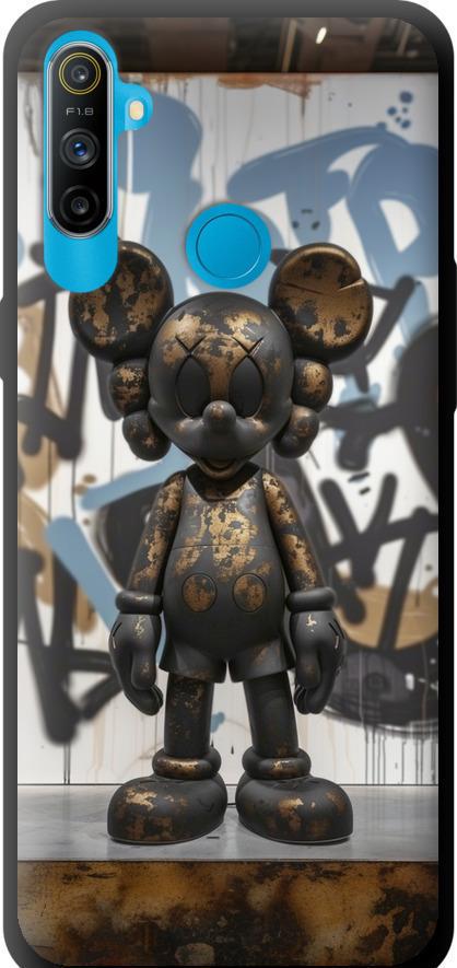 Чехол на Realme C3 Bronze kaws v2 (6098b-1889-42517)