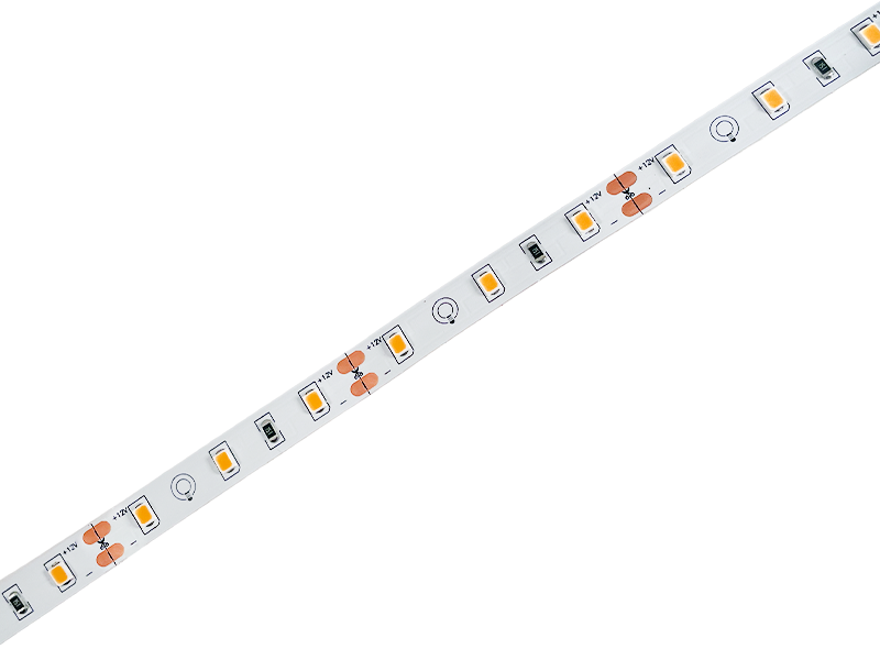 Світлодіодна стрічка Biom Professional BPS-G3 2835-60 LED 8 мм 12 В 6,5 Вт/м IP20 Білий теплий (5911) - фото 2