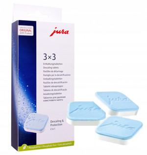 Таблетки для видалення накипу в кавомашини Jura 9 шт.