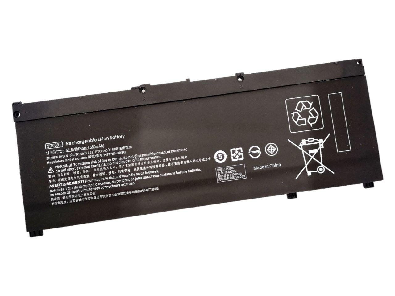 Аккумулятор для HP Pavilion 15-CX/17-CD/SR03052XL-PL/SR03XL 4550 mAh 52,5Wh (22568565)