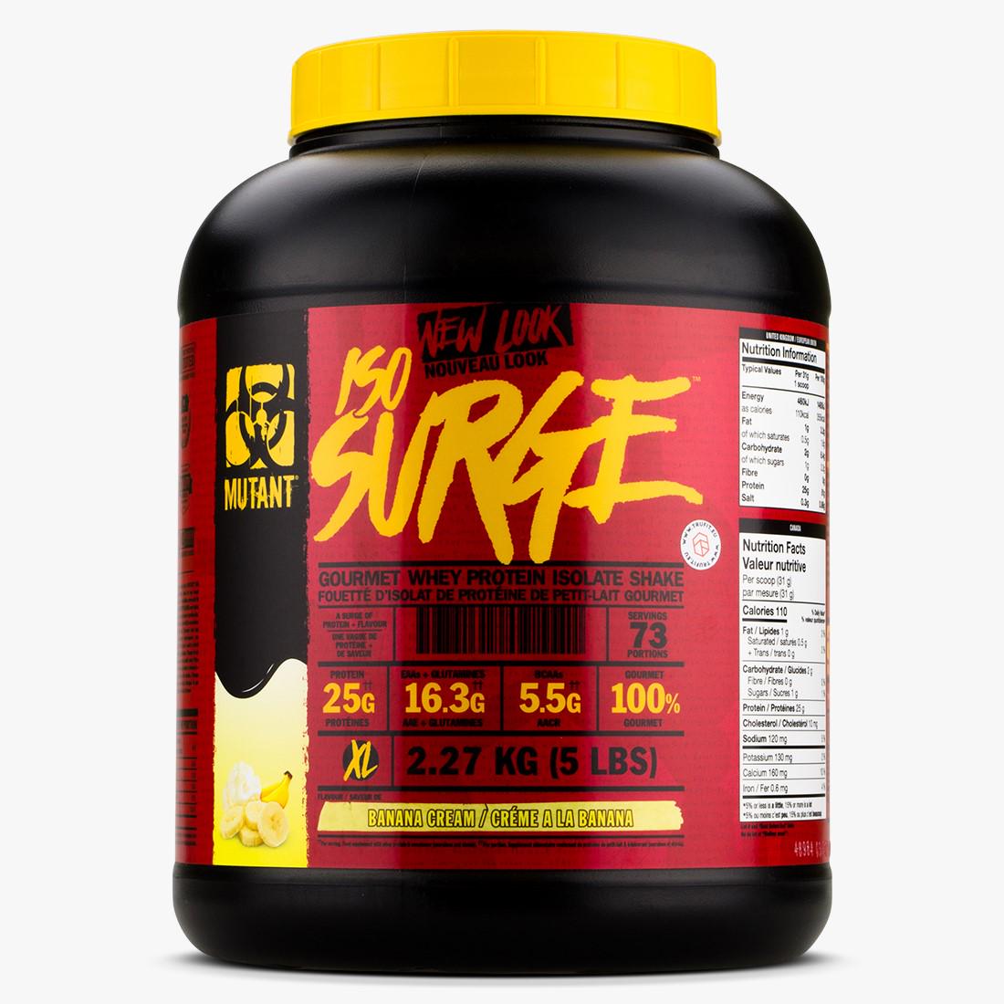 Протеин Mutant Iso Surge Banana Cream 2270 g