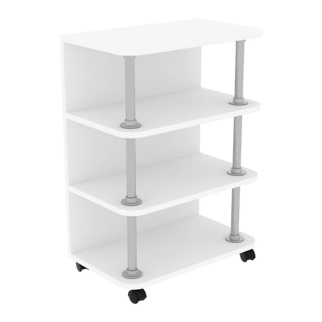 Тумба мобильная Kontinent ТМ-3 на колесиках 500х300х700 мм Белый (27388529) Тумба мобильная Kontinent ТМ-3 на колесиках 500х300х700 мм Белый (27388529)