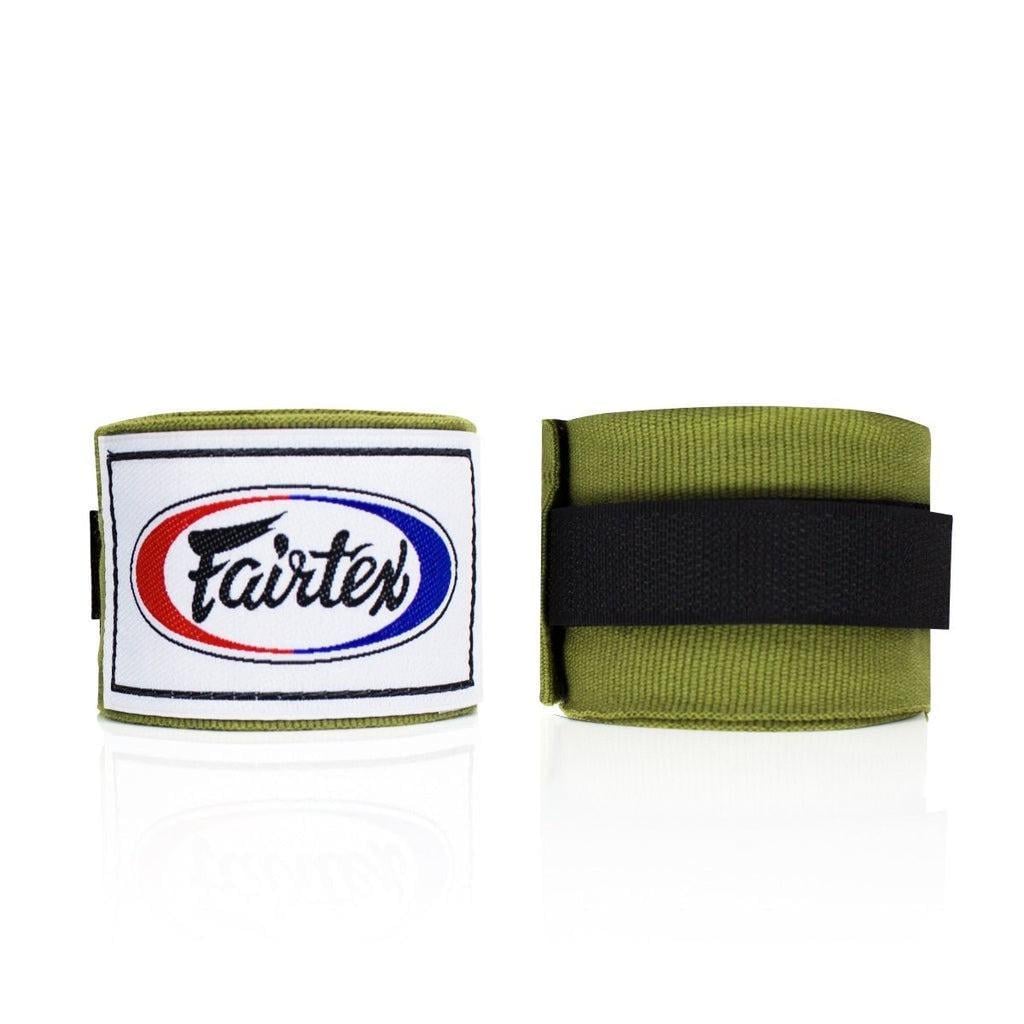 Бинти для боксу Fairtex HW2 4,5 м Green Olive (3070041678) Бинти для боксу Fairtex HW2 4,5 м Green Olive (3070041678)