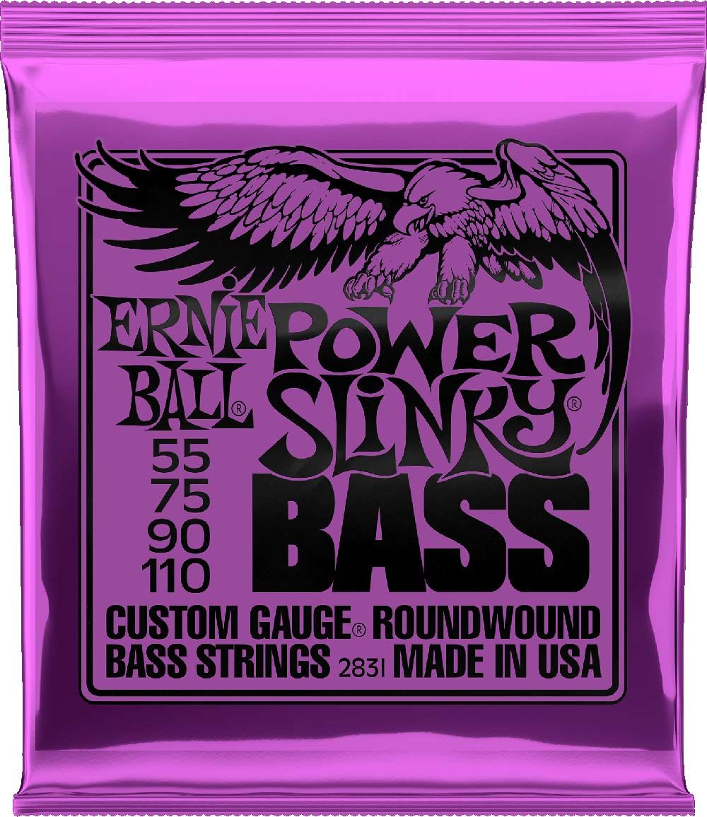 Струны Ernie Ball 2831 Bass 55-110 Power Slinky (675)