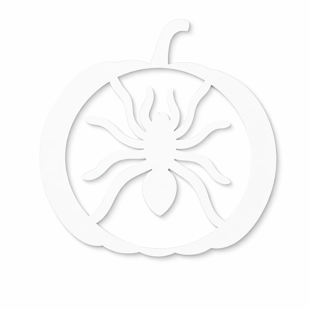 Трафарет Павук 20x16 см Сірий (16605/10)