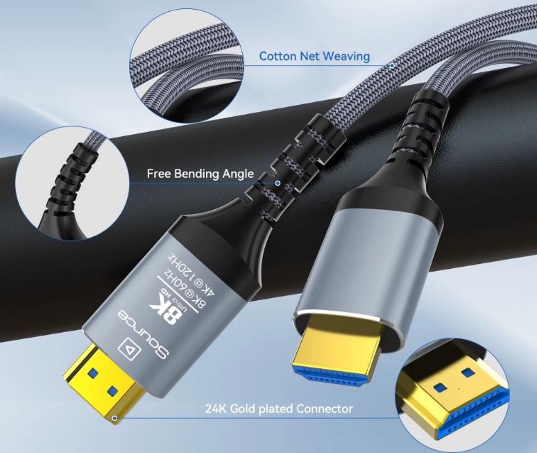 Шнур високошвидкісний HDMI HDMIS2.1-8K-MM-03 - фото 8