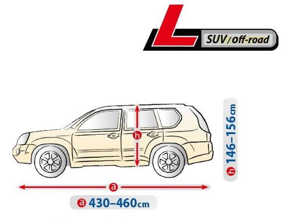 Тент на машину Kegel 5-4330-241-2092 Джип Мінівен 460х195х155 см L Optimal Garage - фото 3