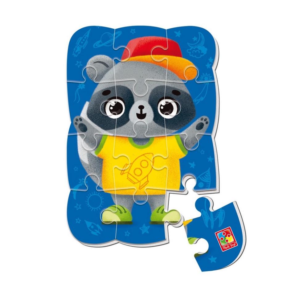 Пазл дитячий магнітний Єнот VT3205-91 12 ел. (RLT52232)