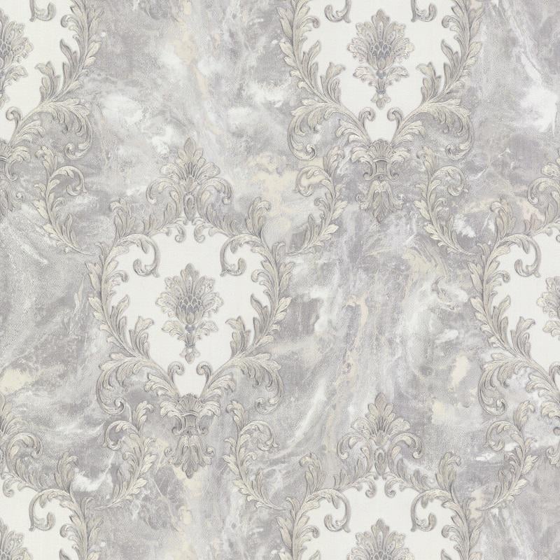 Виниловые обои Emiliana 1,06x10,05 м Серый (1032129)