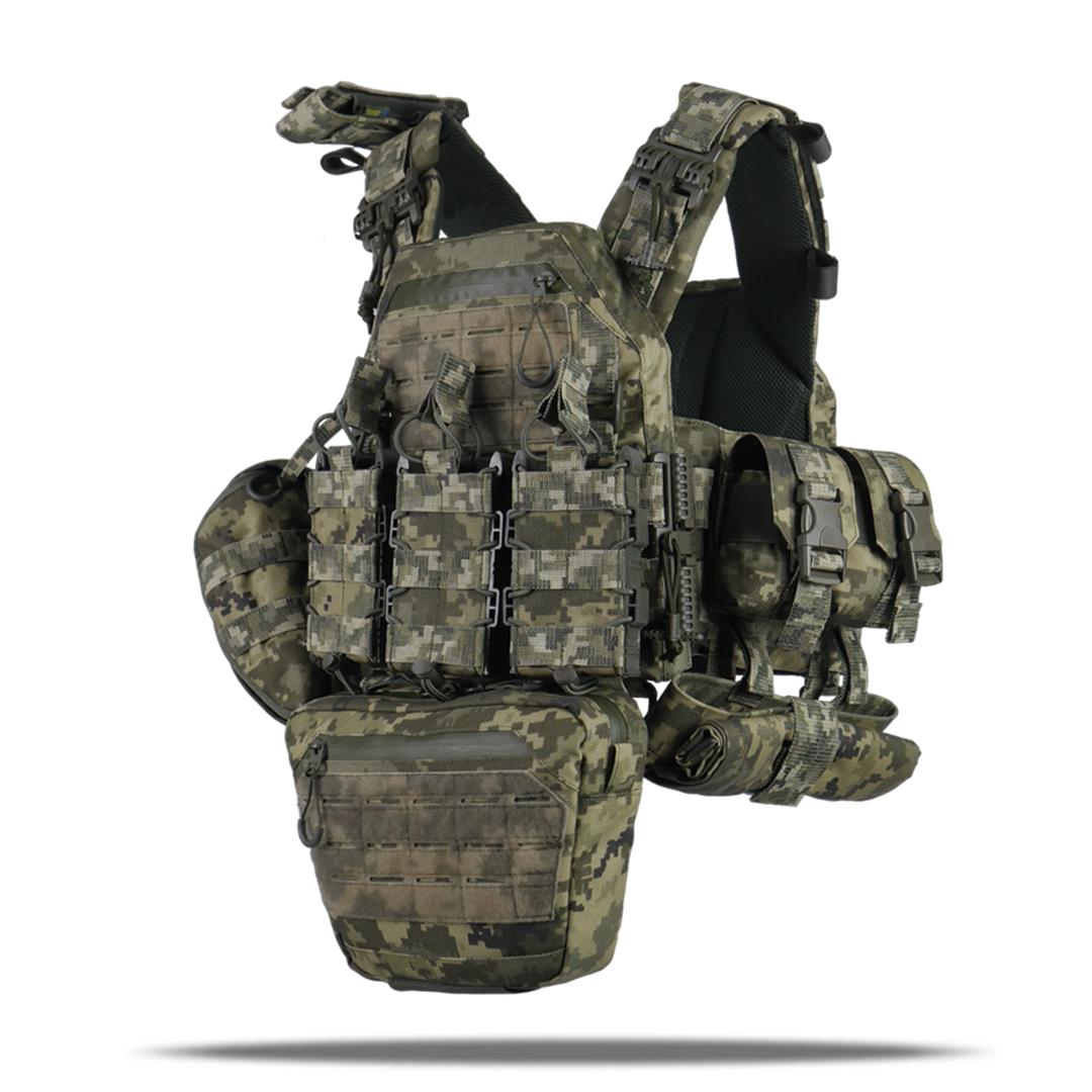 Плитоноска Kiborg GU gen.2 8 підсумків Піксель (17659990)