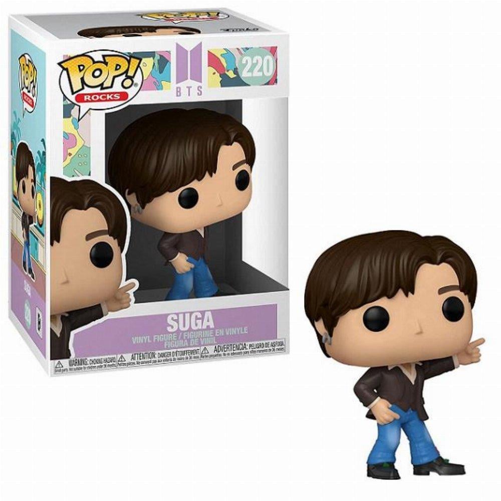 Дитяча ігрова фігурка Funko Pop BTS Suga 10 см (BTS S 220) - фото 3 Дитяча ігрова фігурка Funko Pop BTS Suga 10 см (BTS S 220) - фото 3