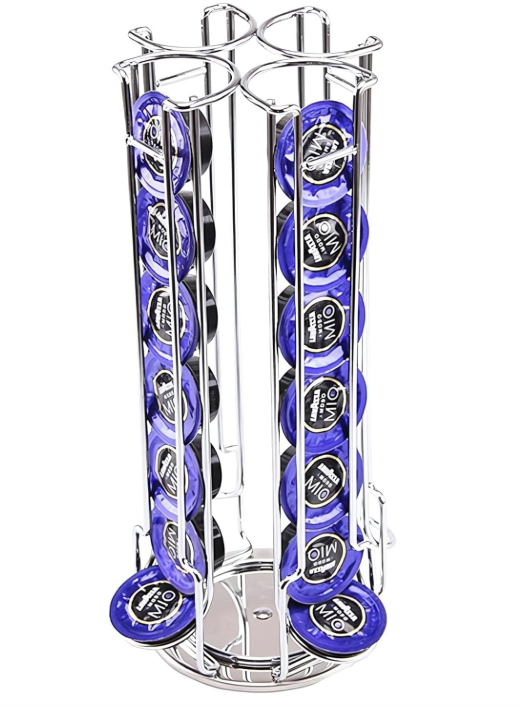 Держатель вращающийся для кофейных капсул EXZACT Coffee Capsule Holder для Lavazza Mio на 28 капсул (2945431628)