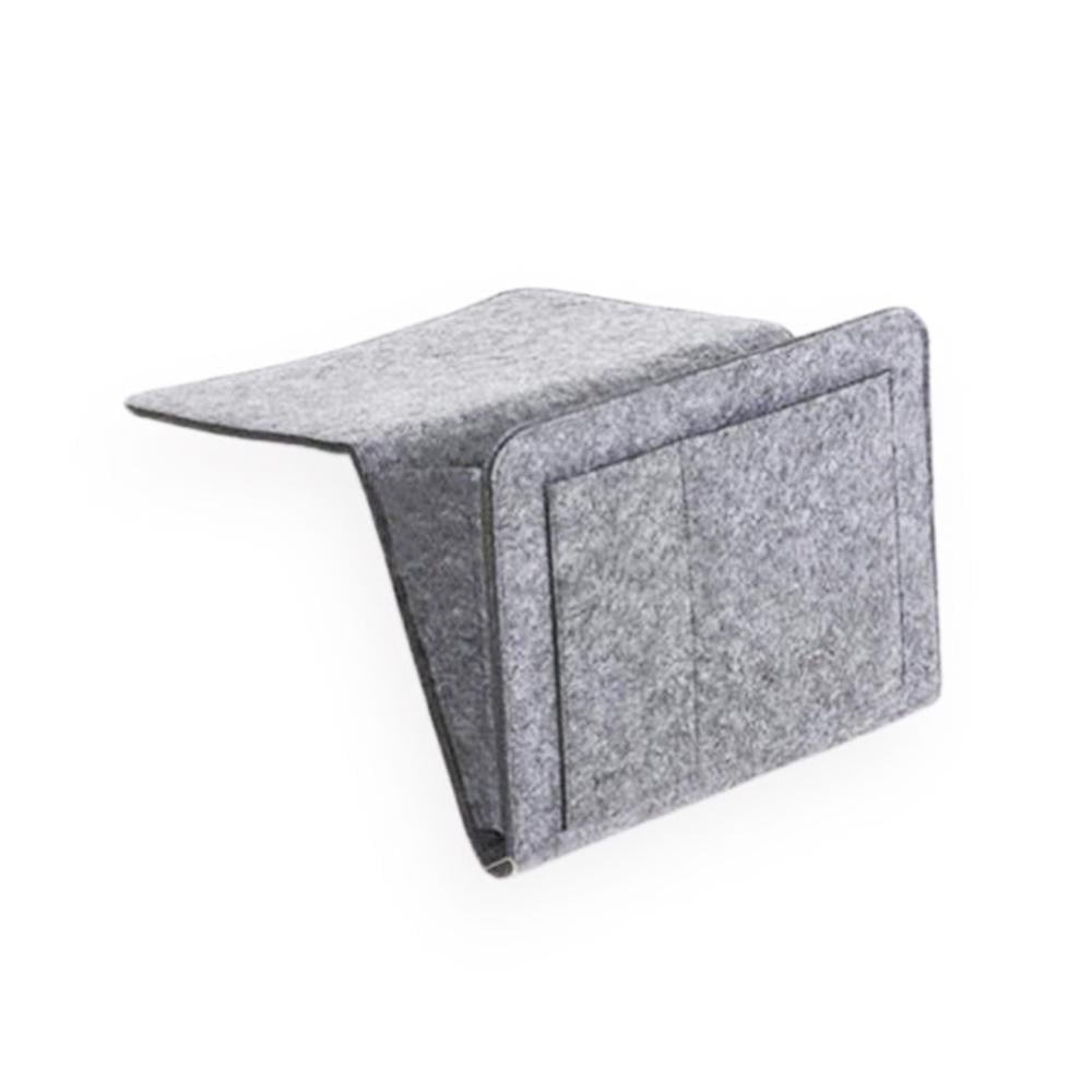 Органайзер-контейнер подвесной для вещей прикроватный Серый (20183749)