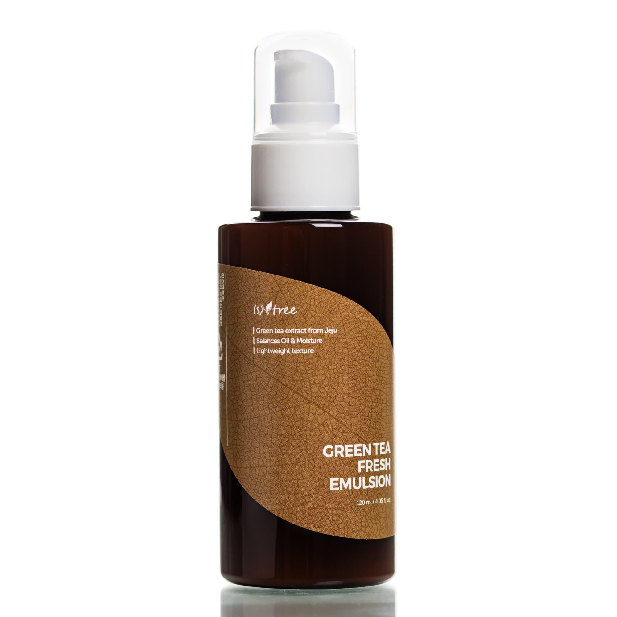 Эмульсия освежающая с зелёным чаем IsnTree Green Tea Fresh Emulsion 120 мл