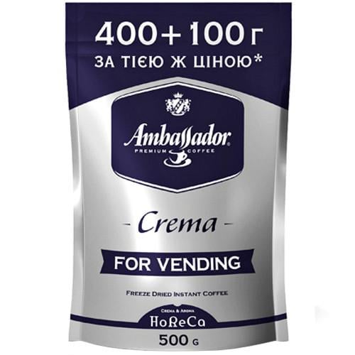 Кава Ambassador Crema розчинна 500 г