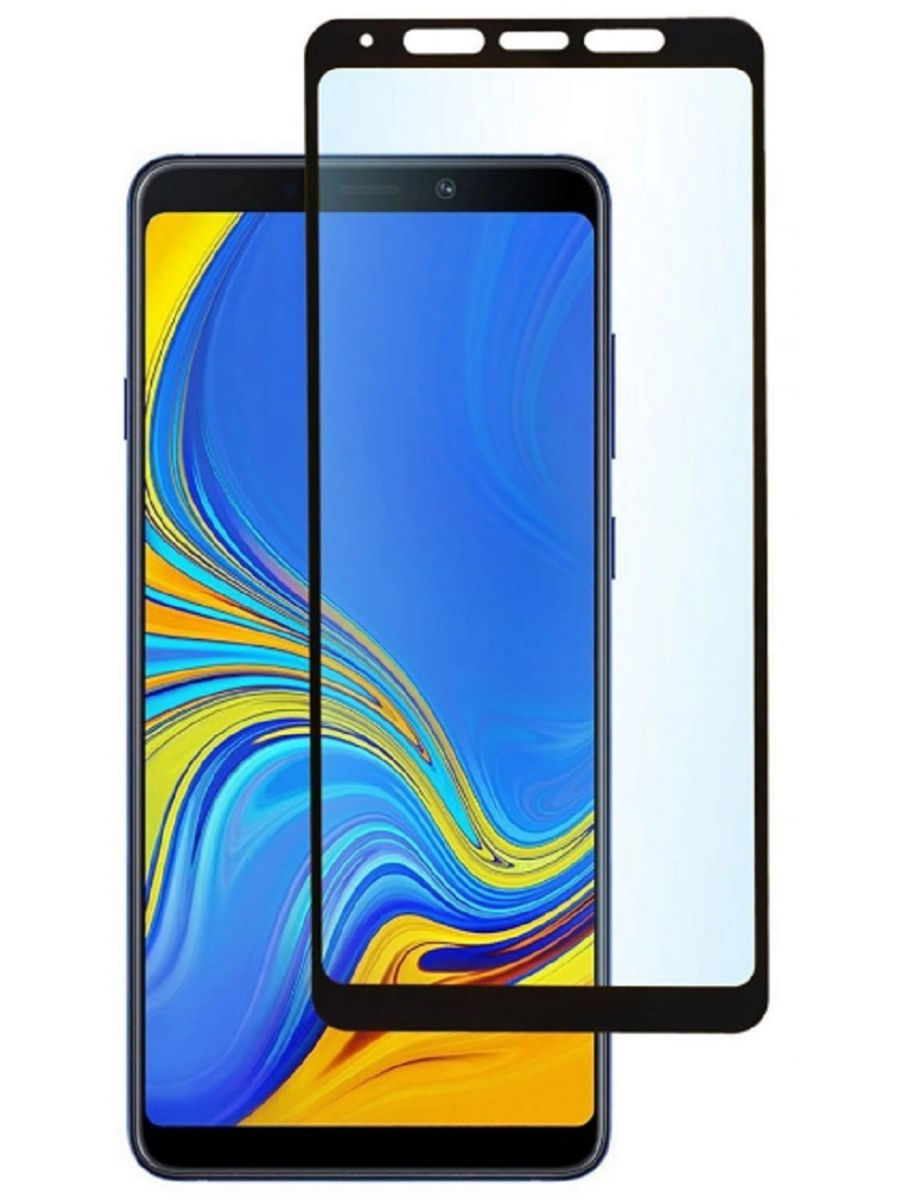 Захисне скло для Samsung A9 2018 повне проклеювання екрана