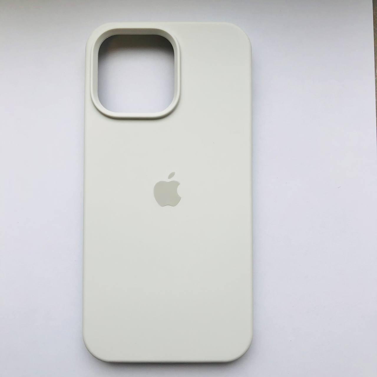 Чехол Silicone Case для Apple iPhone 14 Pro White