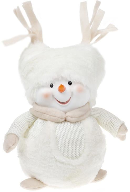 Мягкая игрушка Снеговик в пушистой шапке 23 см (BD-823-835)